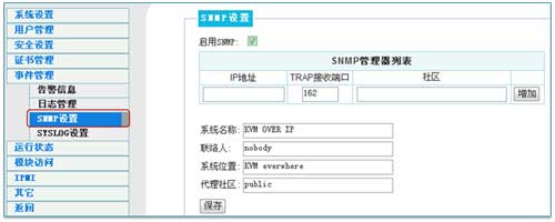 KVM SNMP協(xié)議